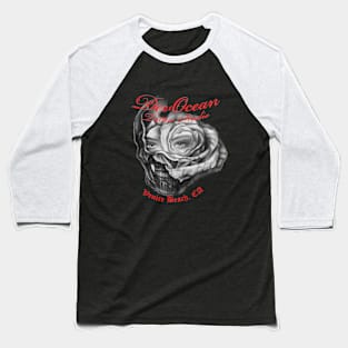 Rose Pedals of Darkness Baseball T-Shirt